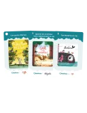 3 cartes à histoires : Animaux et créatures