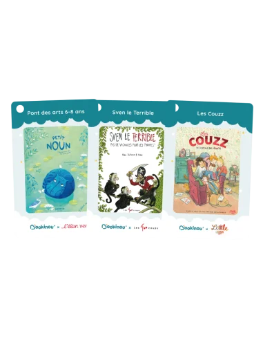 3 cartes à histoires : Aventures et découvertes